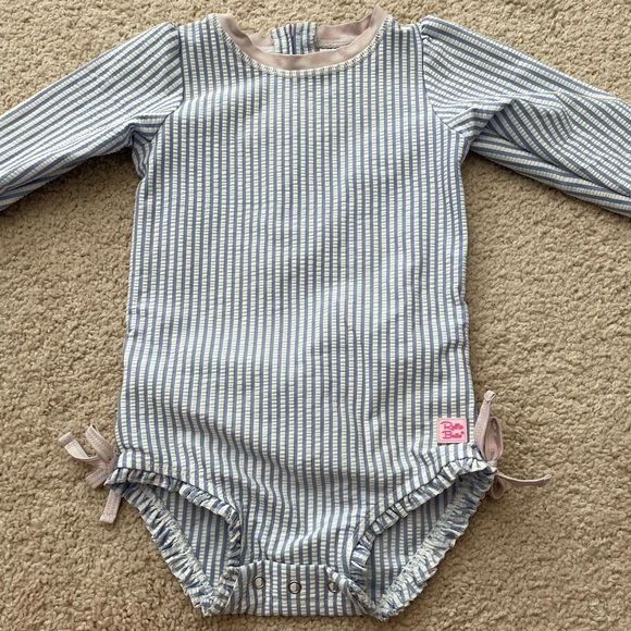 Ruffle Butts Other - Ruffle Butts Seersucker swim suit